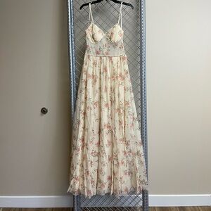 City Studio Juniors Brand Floral Empire waist Size 9 Regular price $120